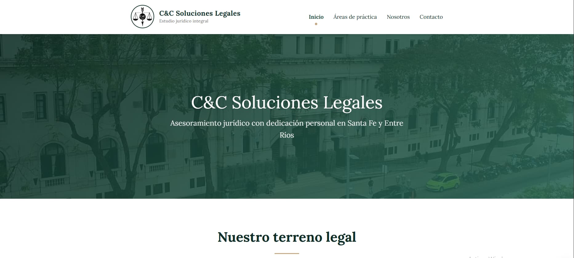 Preview de CyC Soluciones Legales - Estudio Jurídico